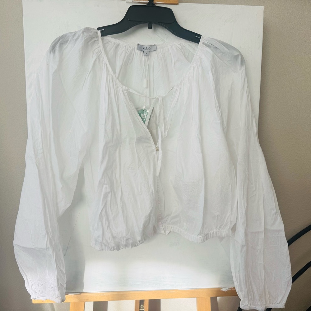 NWT Rails Puff Sleeve Top Sz XL